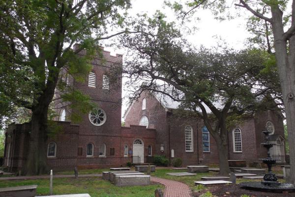 St. Pauls Episcopal Church in Norfolk Virginia