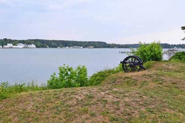 Gwynn's Island and Fort Cricket Hill