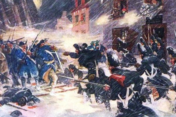 Battle of Quebec by Charles William Jeffreys