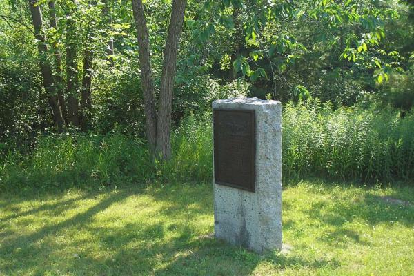 Knox Trail Marker #4 (Mossy Point)