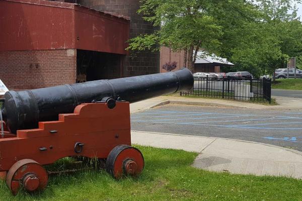 Peebles Island Cannon photographed by Henry Bellagnome of Troy