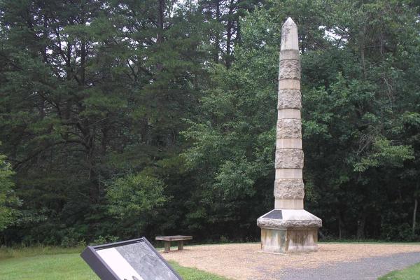Cavalry Monument Guilford Courthouse Bill Coughlin HMDB