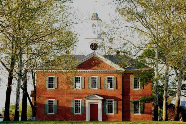 Chowan County Courthouse, photographed by Ted Buckner