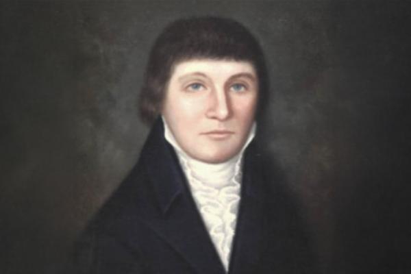 Portrait of Richard Caswell with borders expanded by AI