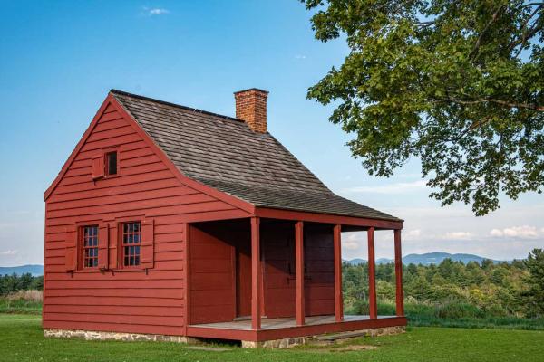Neilson House an the Saratoga Battlefield