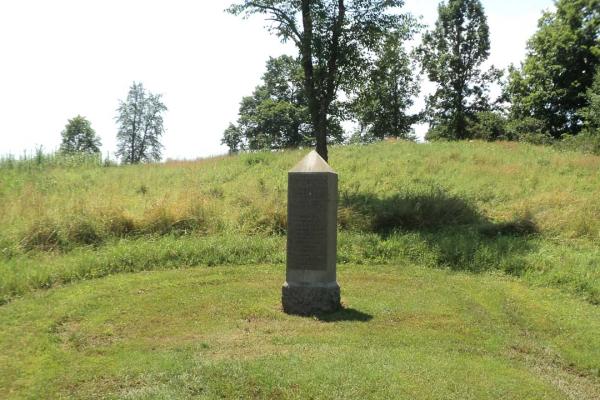 Daniel Morgan Marker Saratoga HMDB