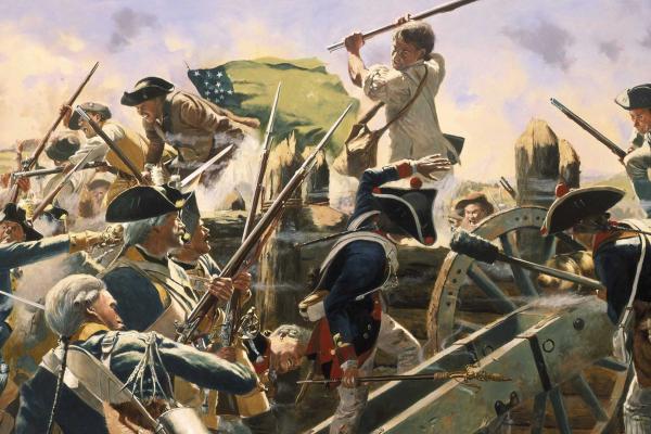 Battle of Bennington painting by Don Troiani