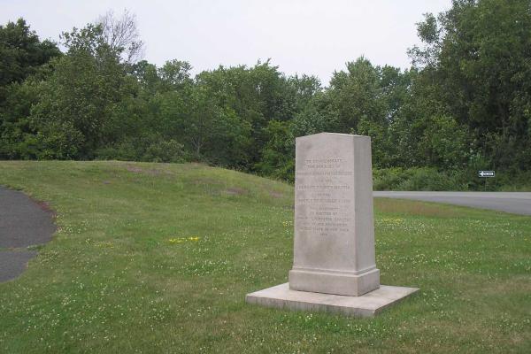 Abraham Ten Broeck Monument at Saratoga