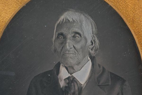 Daguerreotype of Seneca leader Blacksnake