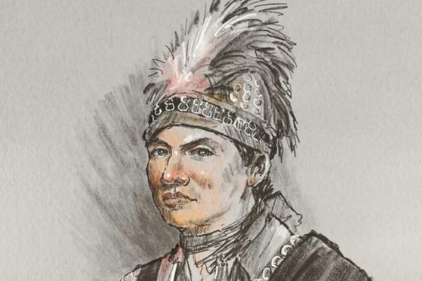 Portrait of Joseph Brant "Thayendanegea"