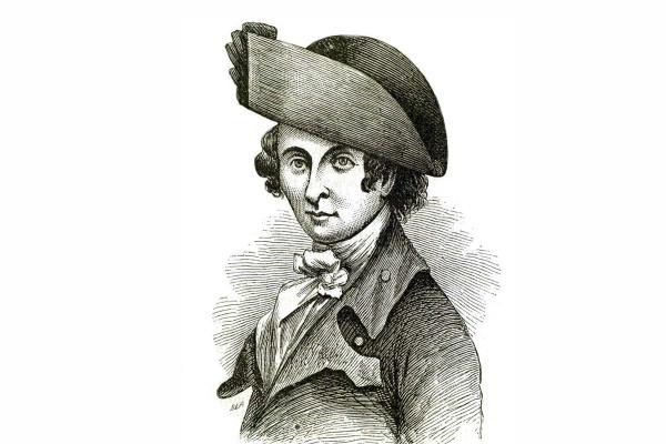 Engraving of Barry St. Leger