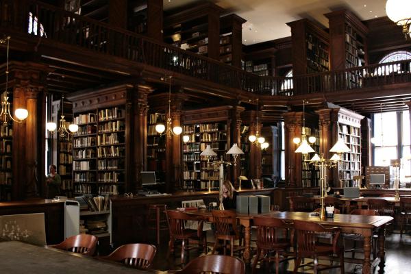 Library found inside of the Center for Brooklyn History