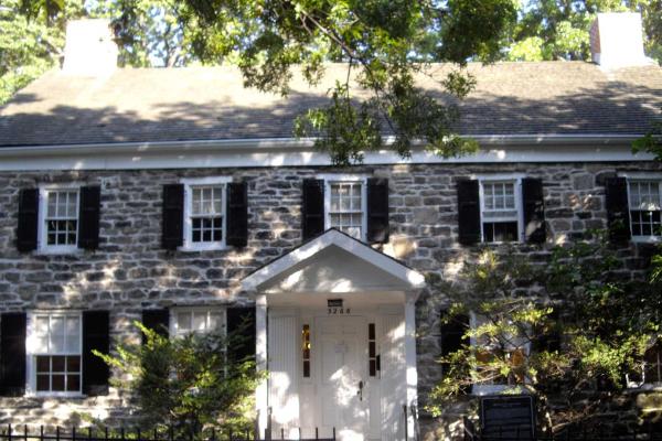 Front door of the Valentine-Varian House