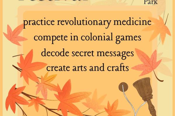 Fall festival flyer listing event details