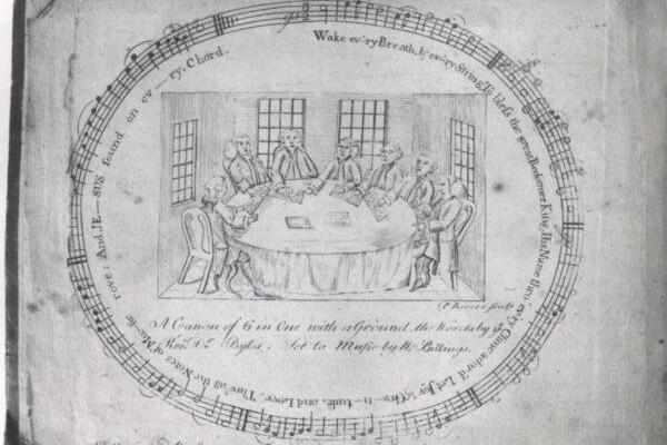 The frontispiece of the New England psalm singer.