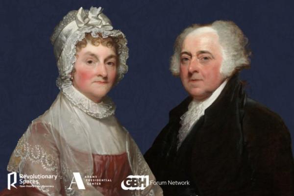 Painting of Abigal and John Adams