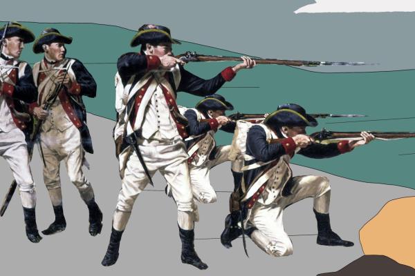 A still from Stirling's 400: The Men Who Saved Washington's Army