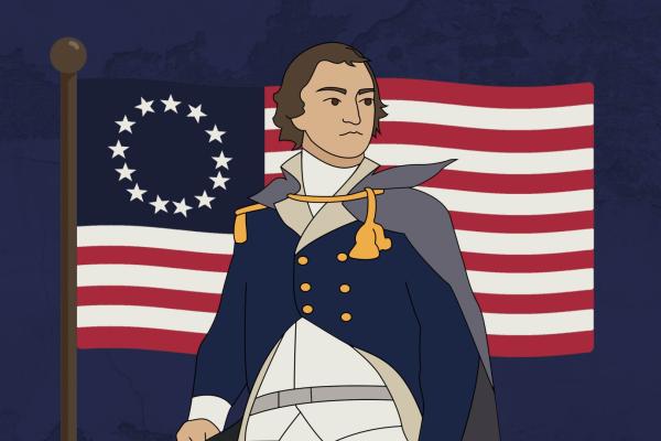 A still from Nathanael Greene: The Savior of the South