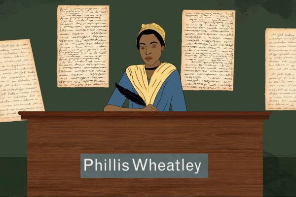 A still from Phillis Wheatley: Pioneering Black Poet
