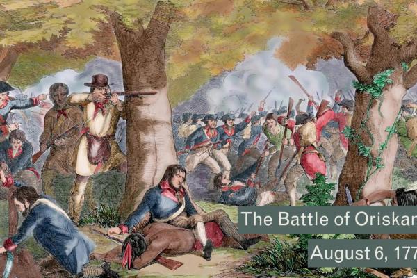 A still from Oriskany: End of the Iroquois Confederacy