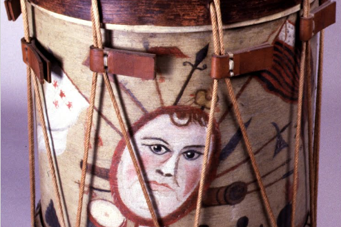 18th Century Field Drum at Guilford Courthouse National Military Park