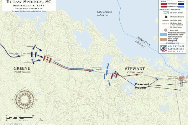 Eutaw Springs | Sep 8, 1781 | Phase One