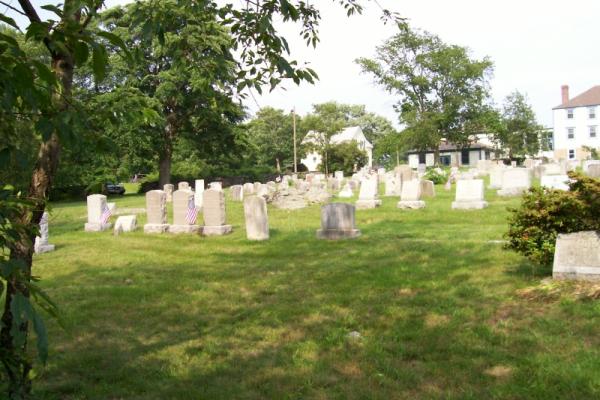 Tombstones in the Friends Meeting House Cemetery, Portsmouth, RI1