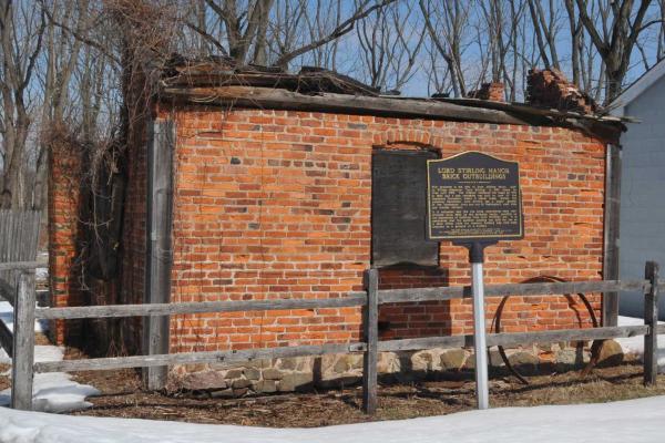Original outbuilding of Lord Stirling&#039;s Manor in New Jersey
