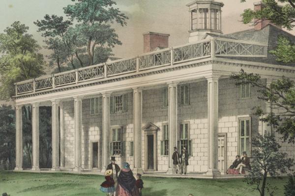 The home of Washington, Mount Vernon, Va.