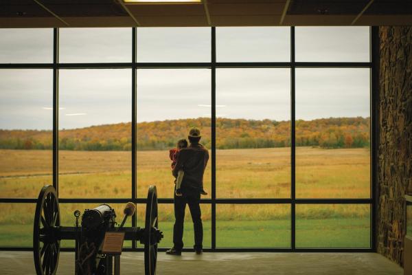 The interior of the Pea Ridge National Military Park, Garfield, Ark.