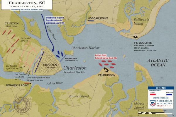 Siege of Charleston Harbor | Mar - May 1780 (October 2021)