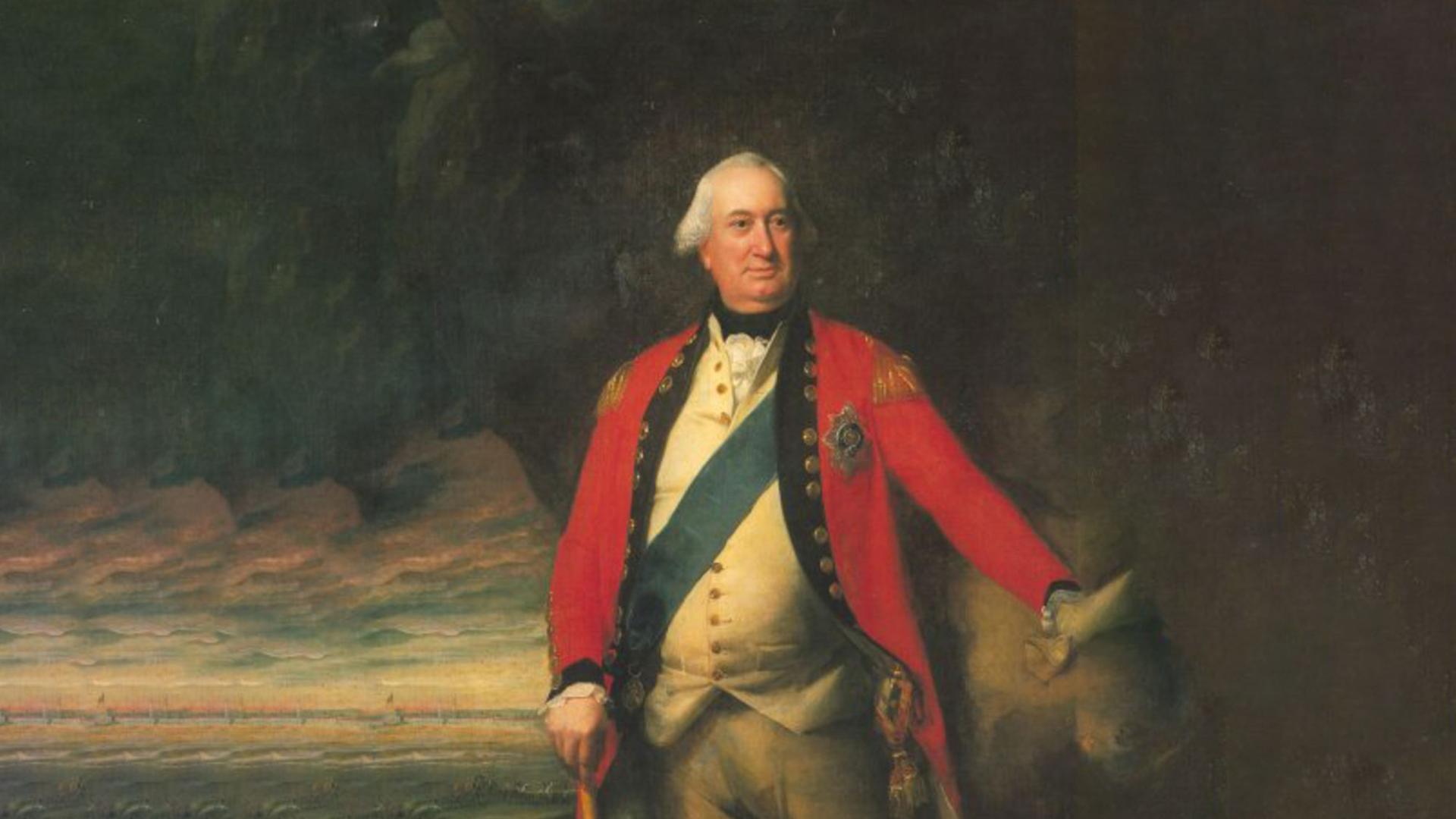 a portrait of Lord General Cornwallis