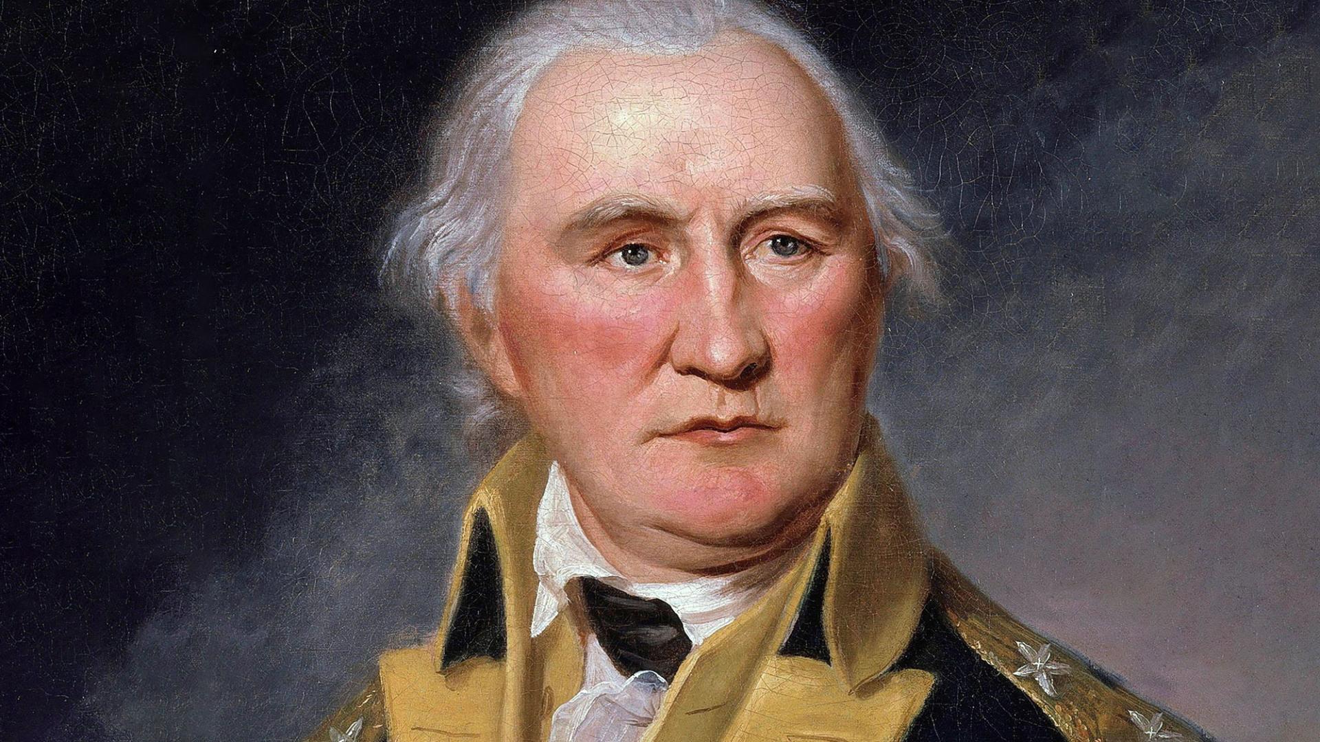 a portrait of Daniel Morgan in uniform