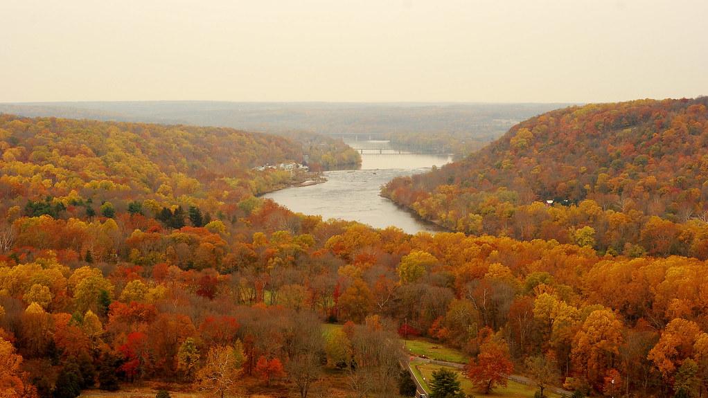 Washington Crossing State Park in the Fall