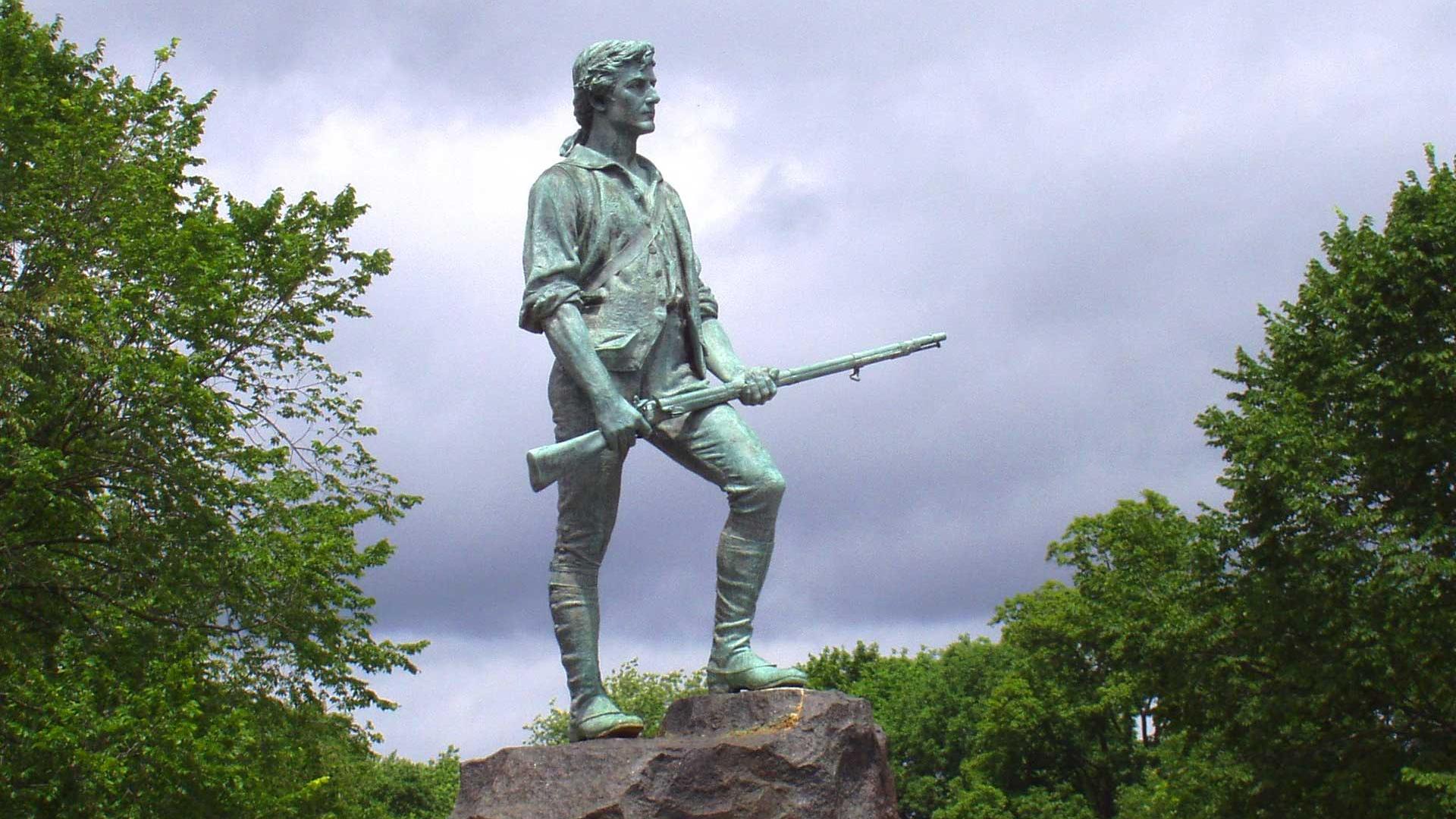 Minute Man Statue, Lexington, Mass.