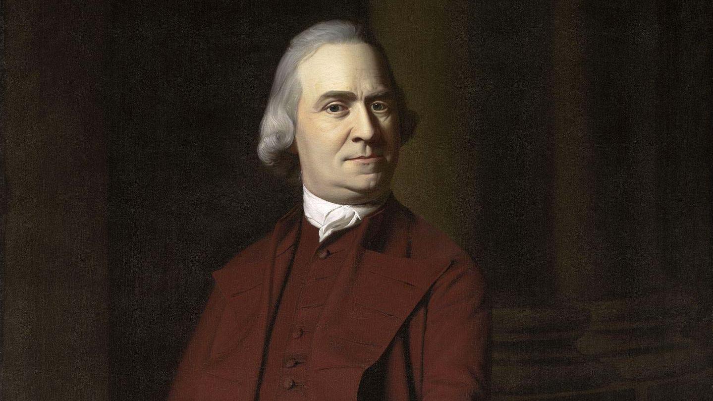 A portrait of Samuel Adams