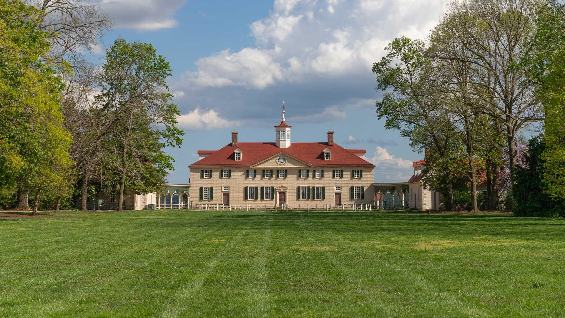 Mount Vernon, the home of George Washington, in Virginia Wikimedia Commons
