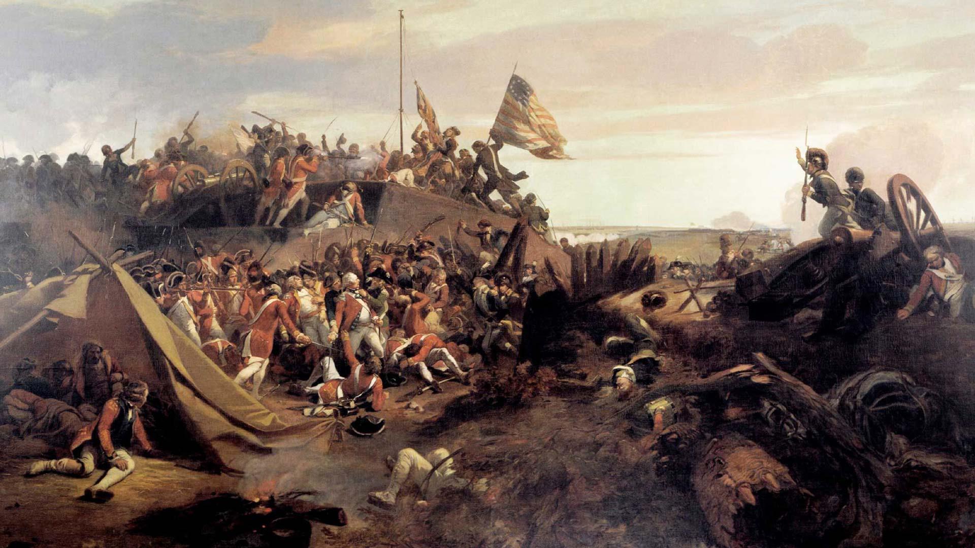 Storming of Redoubts 9 & 10 at Yorktown
