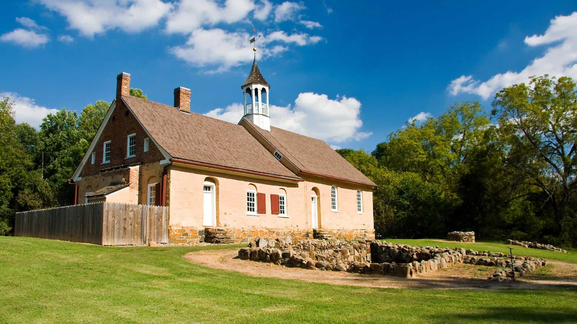 Gemeinhaus at Bethabara as photographed by David Bjorgen