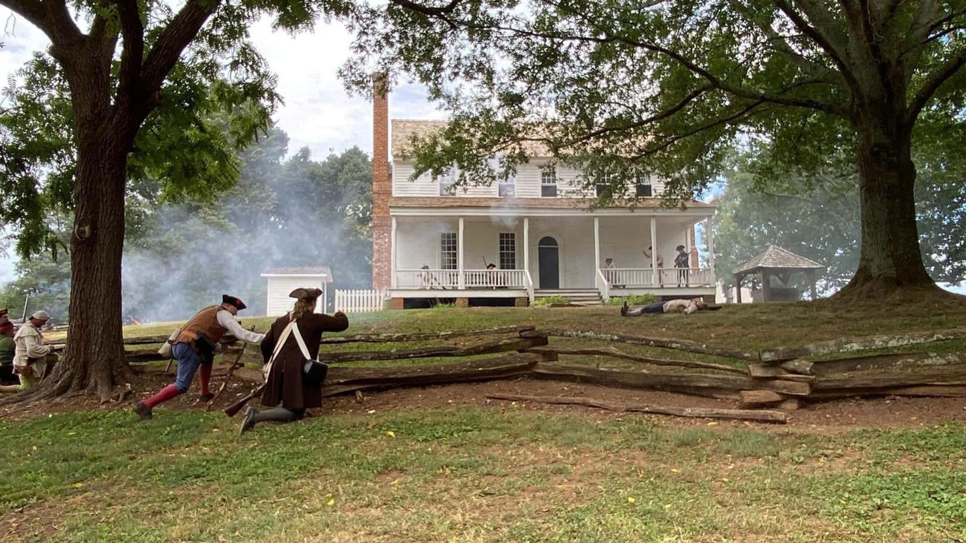 House in the Horseshoe Reenactment North Carolina Historic Sites