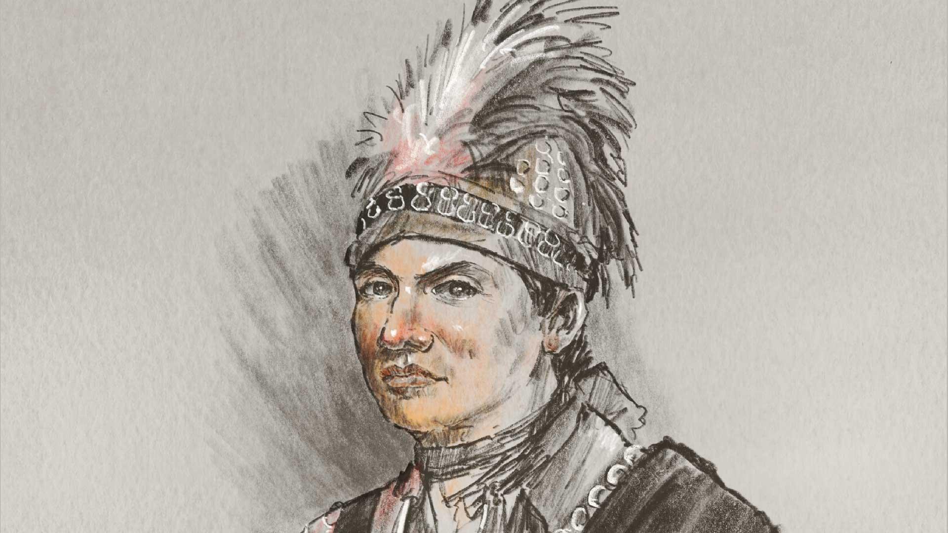 Portrait of Joseph Brant "Thayendanegea"