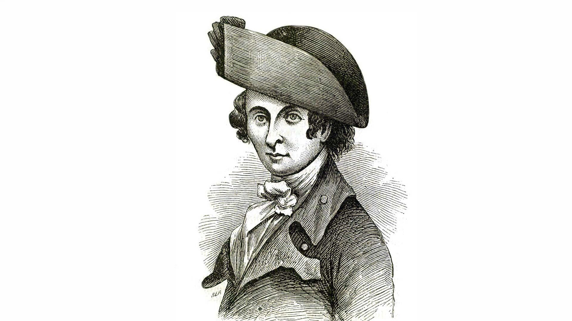 Engraving of Barry St. Leger