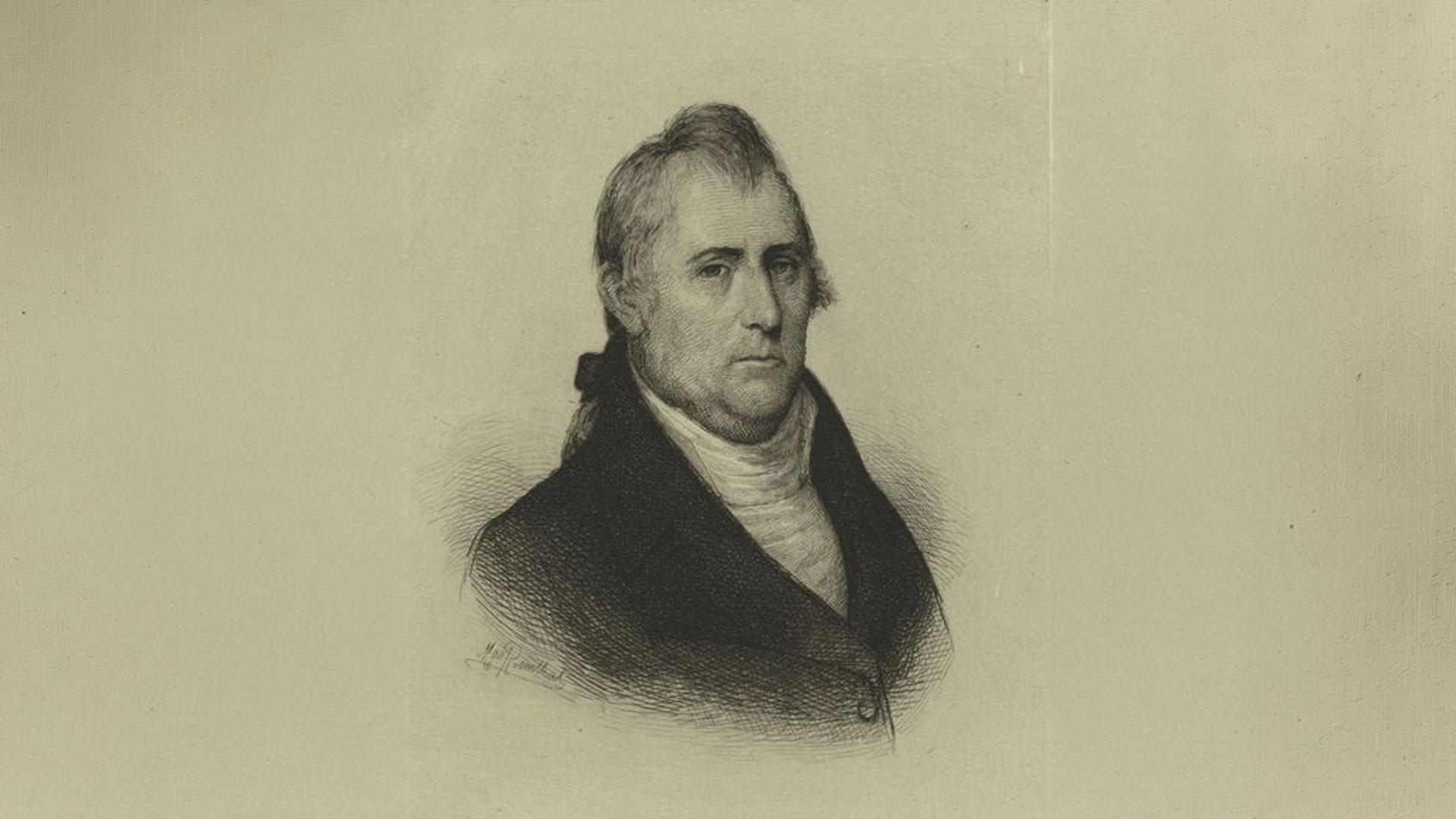 Edward Carrington Engraving