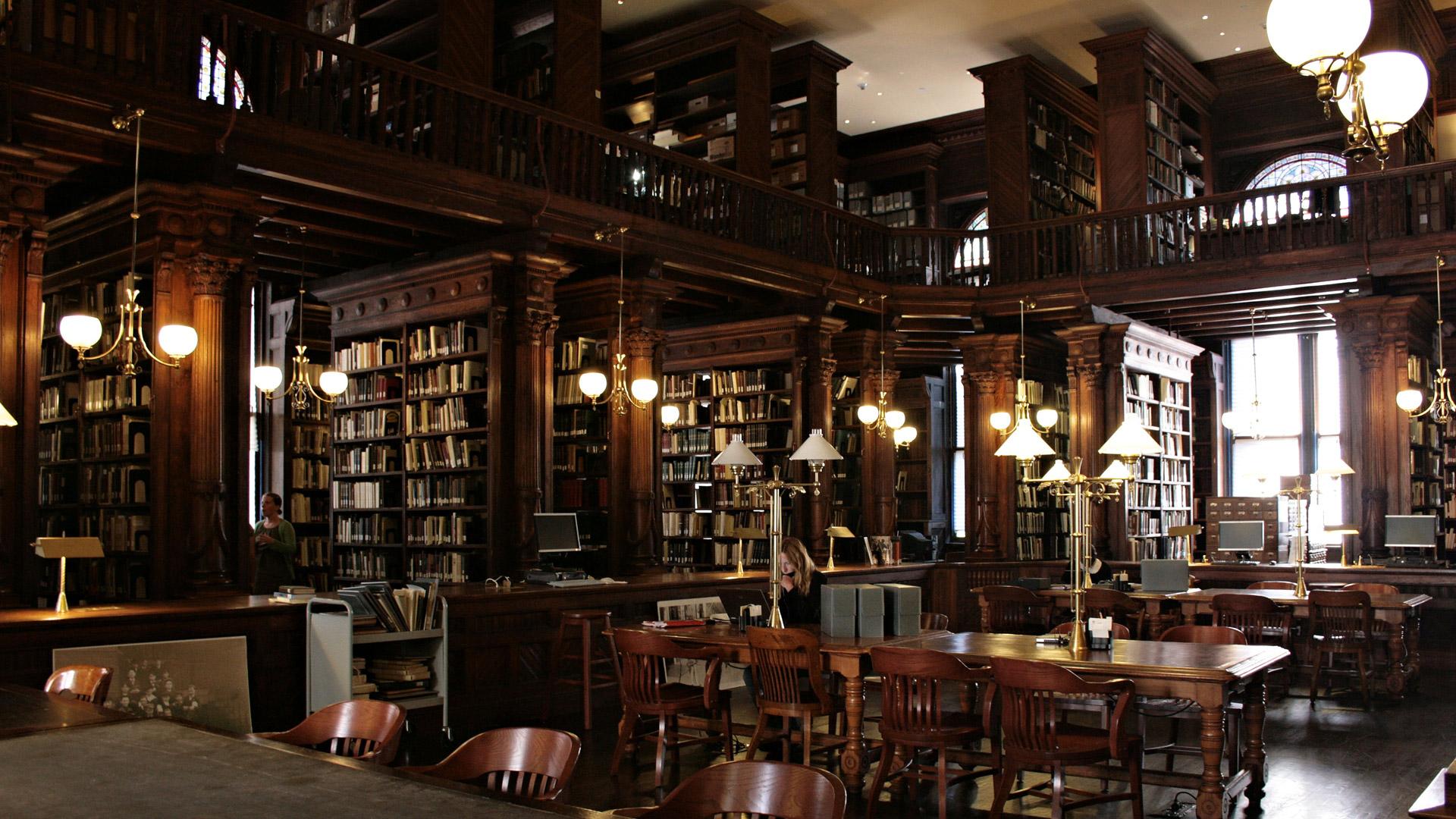 Library found inside of the Center for Brooklyn History