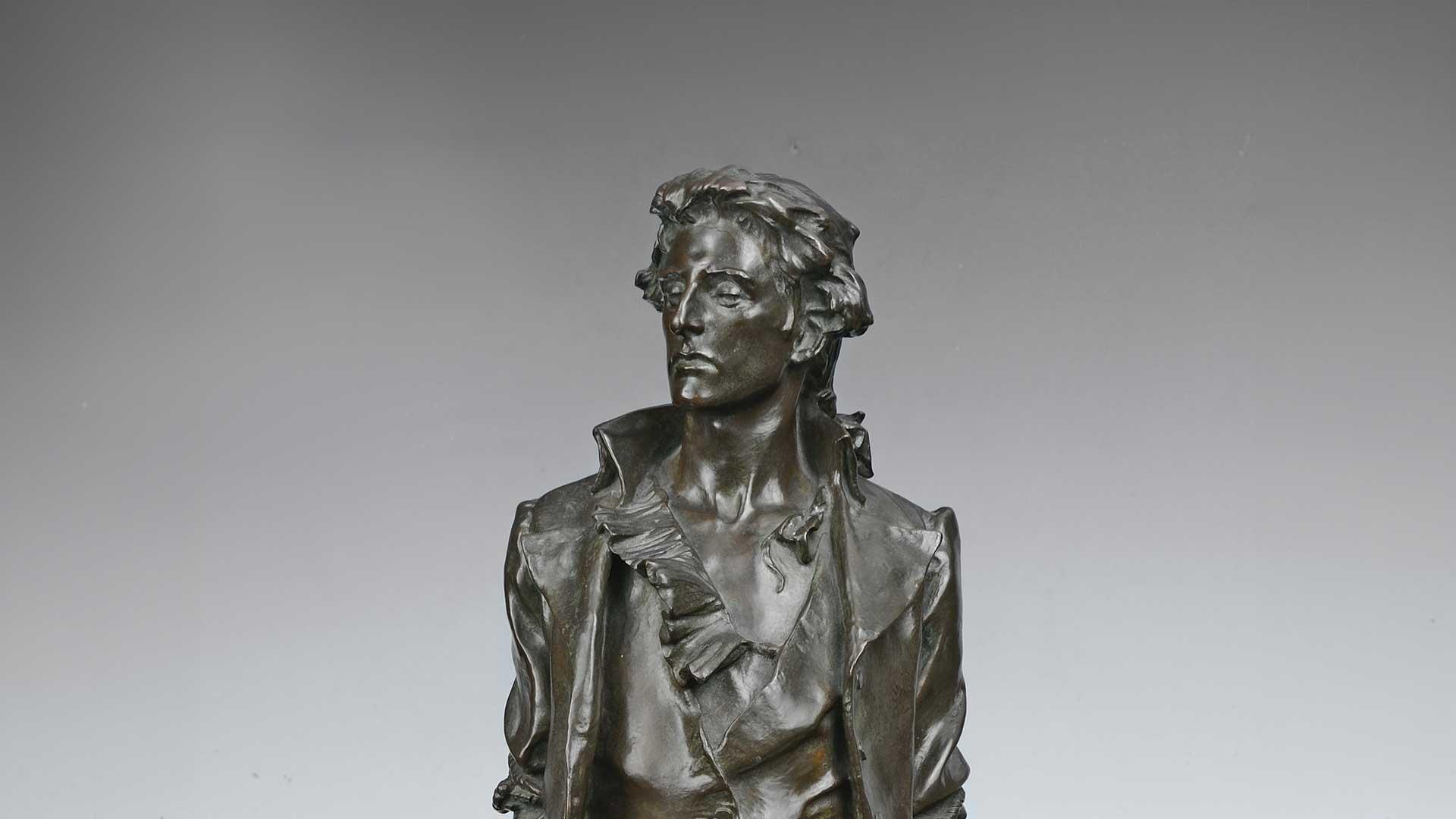 Statue of Nathan Hale by Frederick MacMonnies