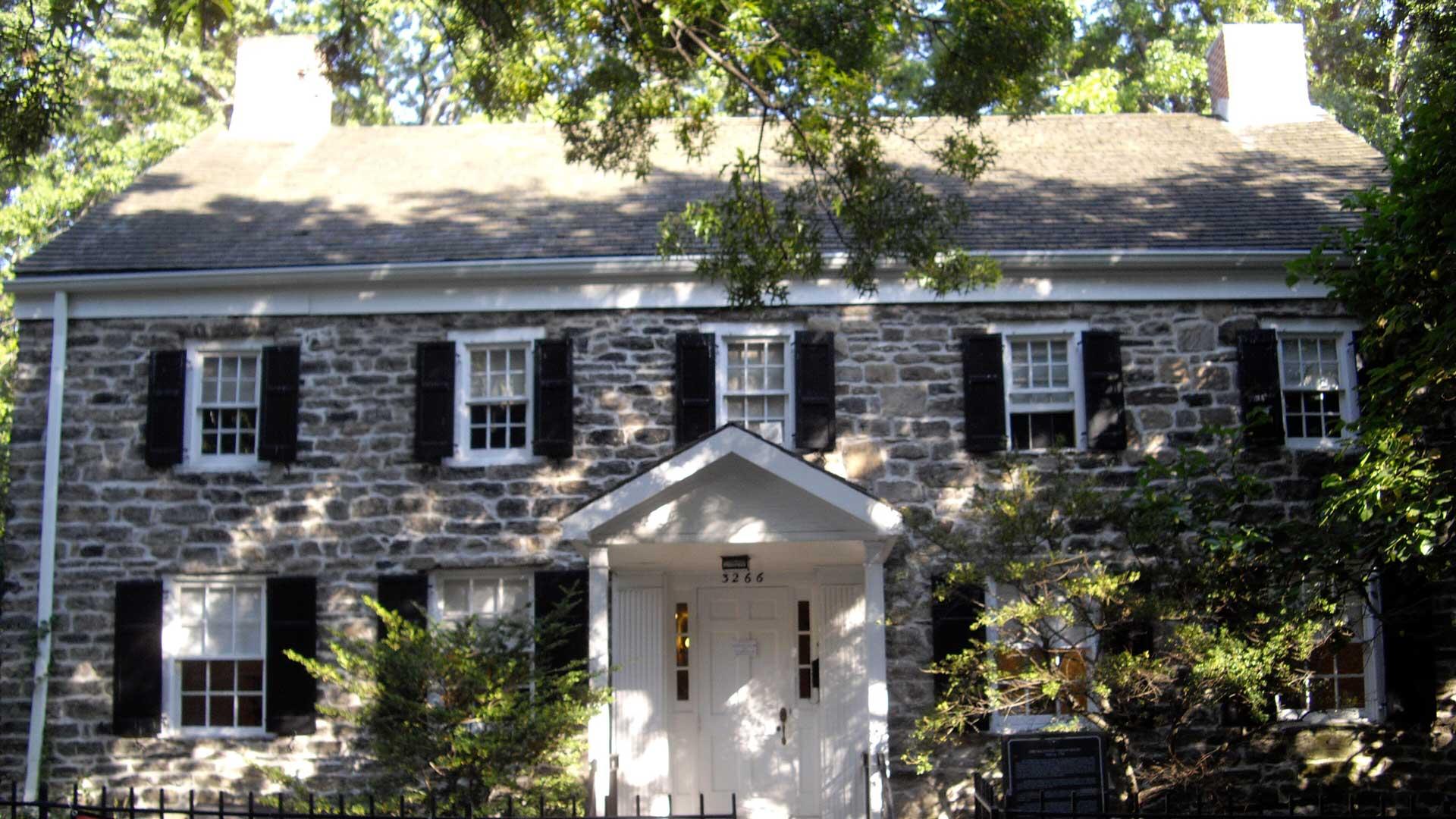 Front door of the Valentine-Varian House