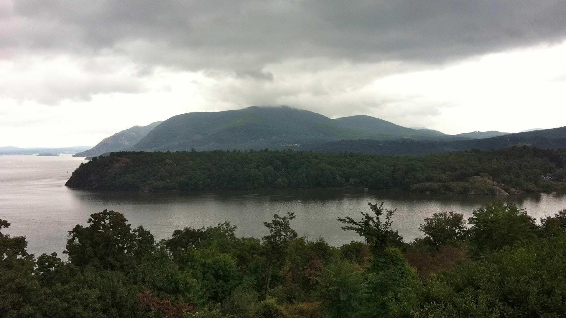 Constitution Island as seen from Sherburne Battery in West Point