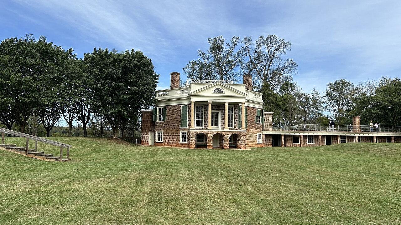 The exterior of Thomas Jefferson's Poplar Forest retreat in Virginia