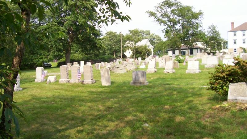 Tombstones in the Friends Meeting House Cemetery, Portsmouth, RI1