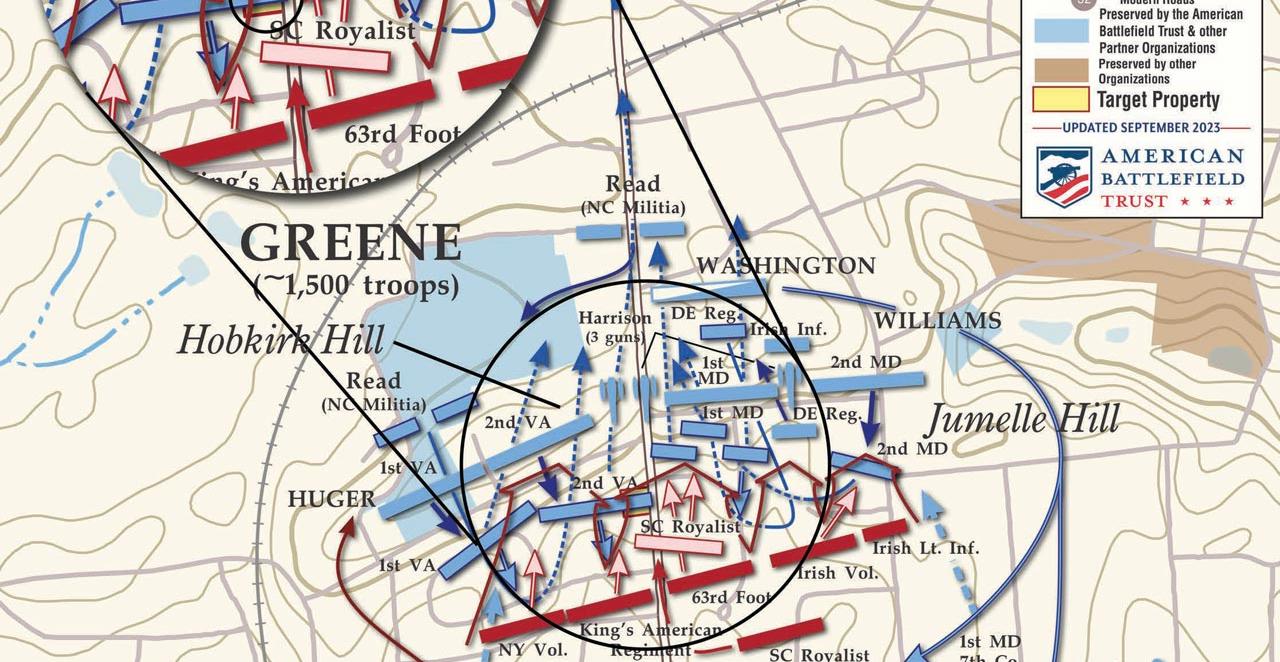 Hobkirk Hill | Phases Three to Six Fighting | Apr 25, 1781